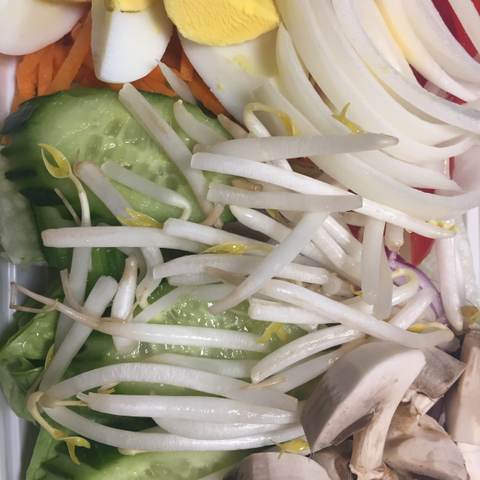 A23. Thai Salad สลัดผัก, photographed
