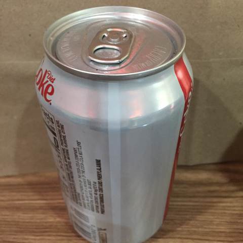 Diet Coke, photographed