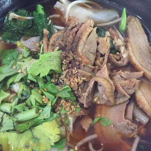 Duck Noodle Soup ก๋วยเตี๋ยวเป็ด, photographed