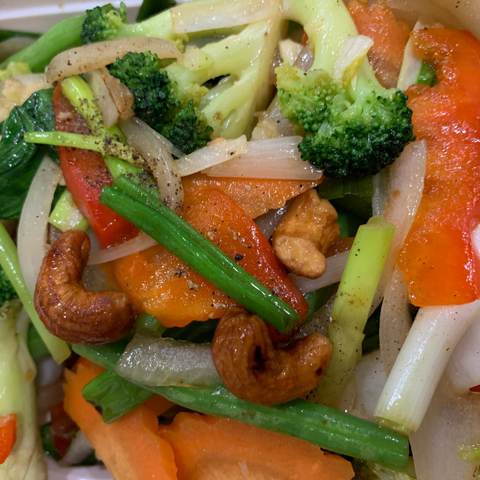 Pad Cashew Nut ผัดเม็ดมะม่วง, photographed