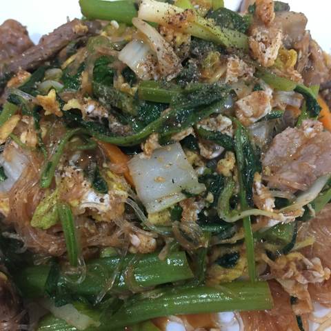 Pad Sukiyaki, photographed