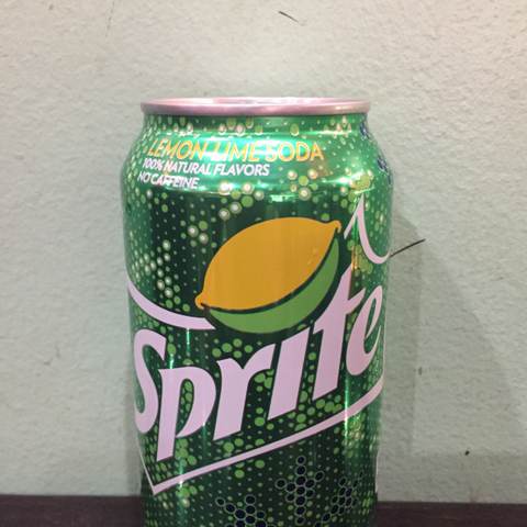 Sprite, photographed