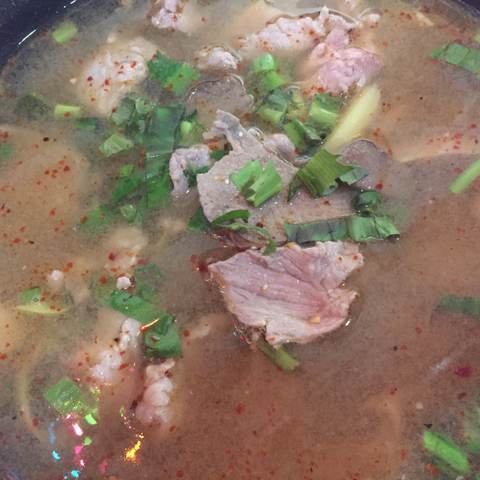 Tom Zabb Tender Beef ต้มแซ่บเนื้อ, photographed